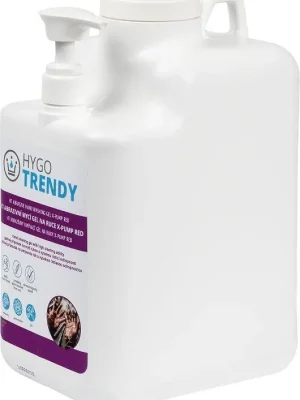Nakupujte Hned Abrazivní mycí gel na ruce Hygotrendy X-PUMP Red, červený, 5 L (381.HT05235)