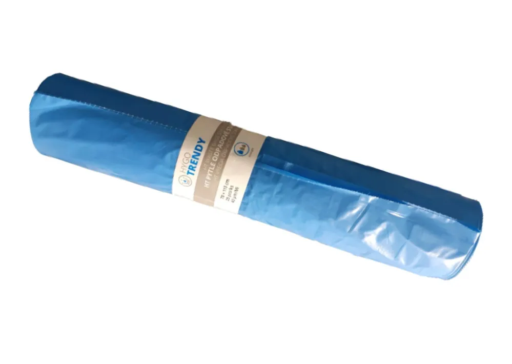 Speciale Aanbieding Pytel na odpad modrý 40 Hygotrendy, 70 x 110 cm, 120 L, 25 ks/role ( 394.HT2546)