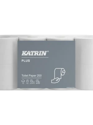 Toaletní papír Katrin classic 200, 2 vrstvy, bílý, 1 x 56 ks (341.104749B) Beste Prijs