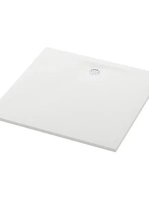 Air bílá - čtvercová sprchová vanička 90x90, Mineralite (W37Q09009) Merkproduct