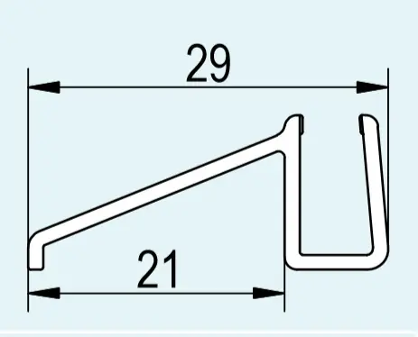 Vodorovné těsnění na 6 mm skla, pro Cadura, černé (51602D22SE2.6KD) Veilige Betaling