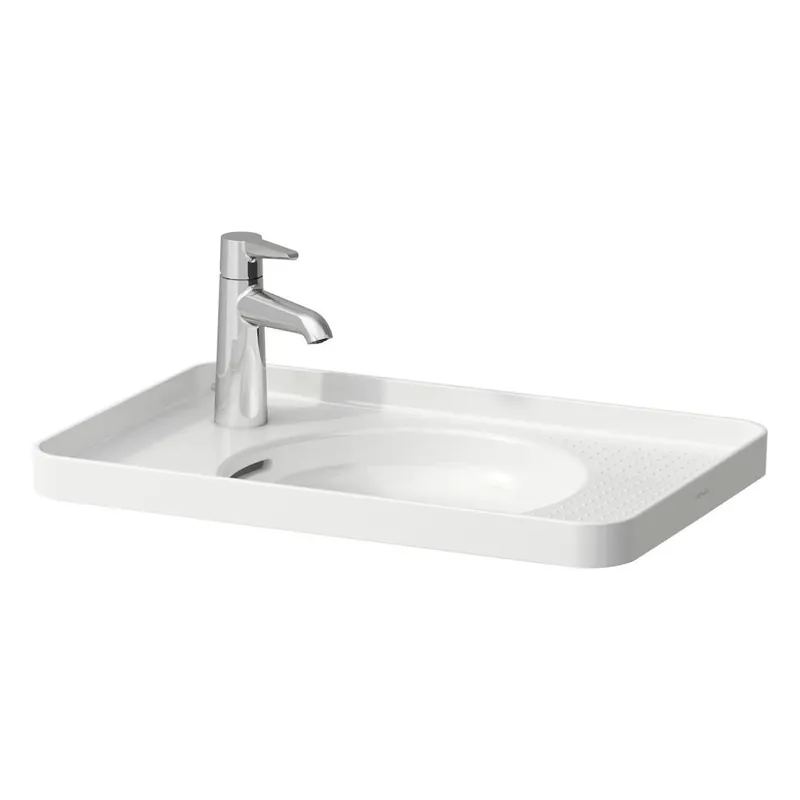 Val - umyvadlo zápustné shora 55x36, otvor pro baterii vlevo, černá mat (H8172817161051) Beste Prijs