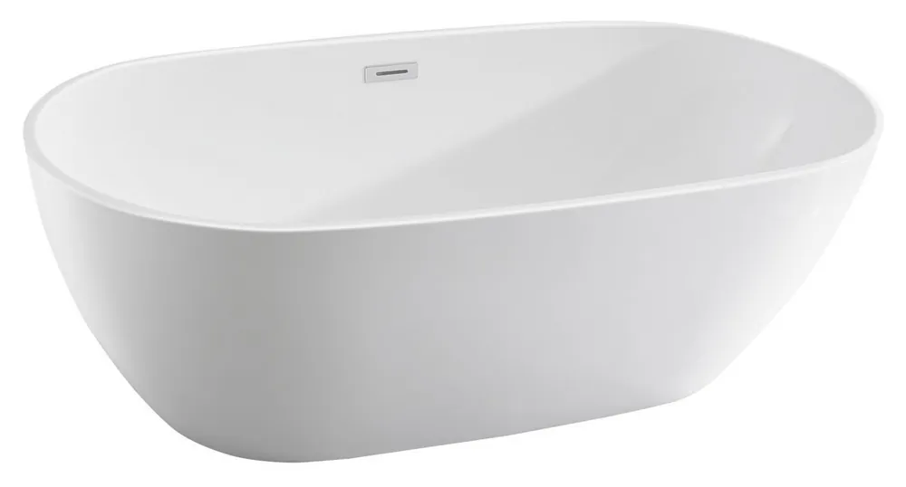 DOURO volně stojící vana, 180x80 cm, bílá (E1880) Speciale Aanbieding