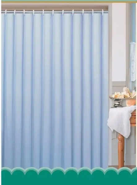 Sprchový závěs 180x200 cm, polyester, modrá (0201104 M) Korting