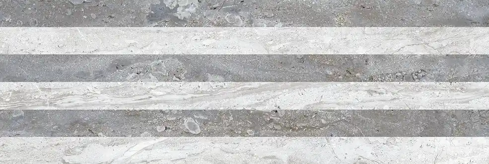 Lage Kosten Wembley relieve stripe gris G - obkládačka 20x60 šedá (WEM005)