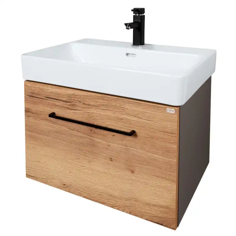 Betrouwbaar Citrín - spodní skříňka pod umyvadlo 55 cm, 1 zásuvka+1 vnitřní, závěsná (CIL55Zzxy)