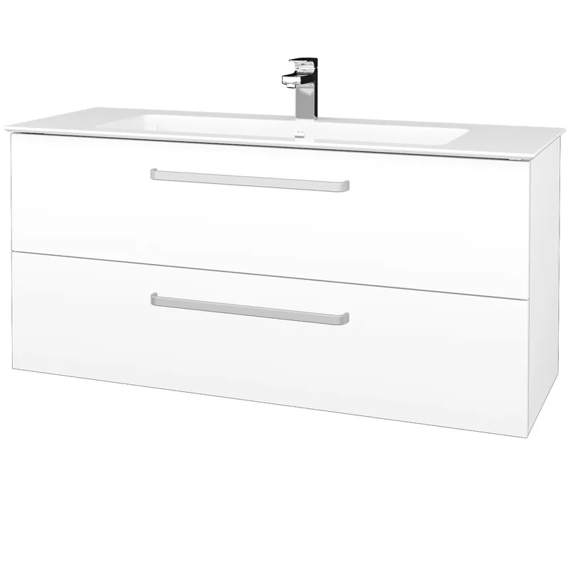 Populair Gio SZZ2 120 - skříňka s umyvadlem 120 cm, závěsná, CS II (GIO120 SZZ2 120 CS II)