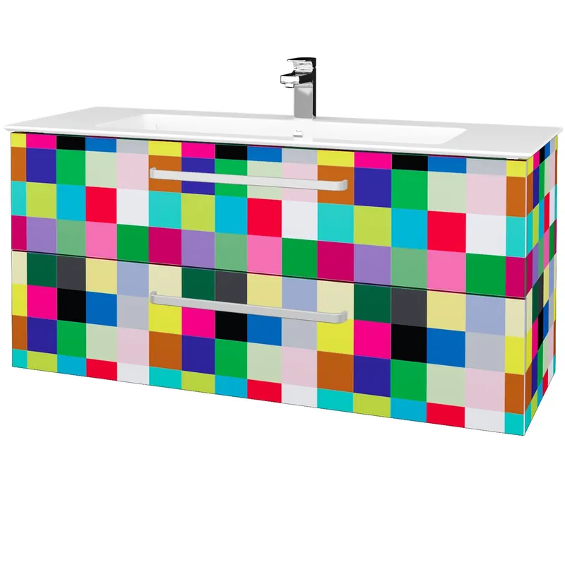 Korting Gio SZZ2 120 - skříňka s umyvadlem 120 cm, závěsná, CS III (GIO120 SZZ2 120 CS III)