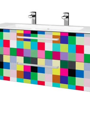 Gio SZZ2 120 - skříňka s dvojumyvadlem 120 cm, závěsná, CS III (GIO121 SZZ2 120 CS III) Bestseller