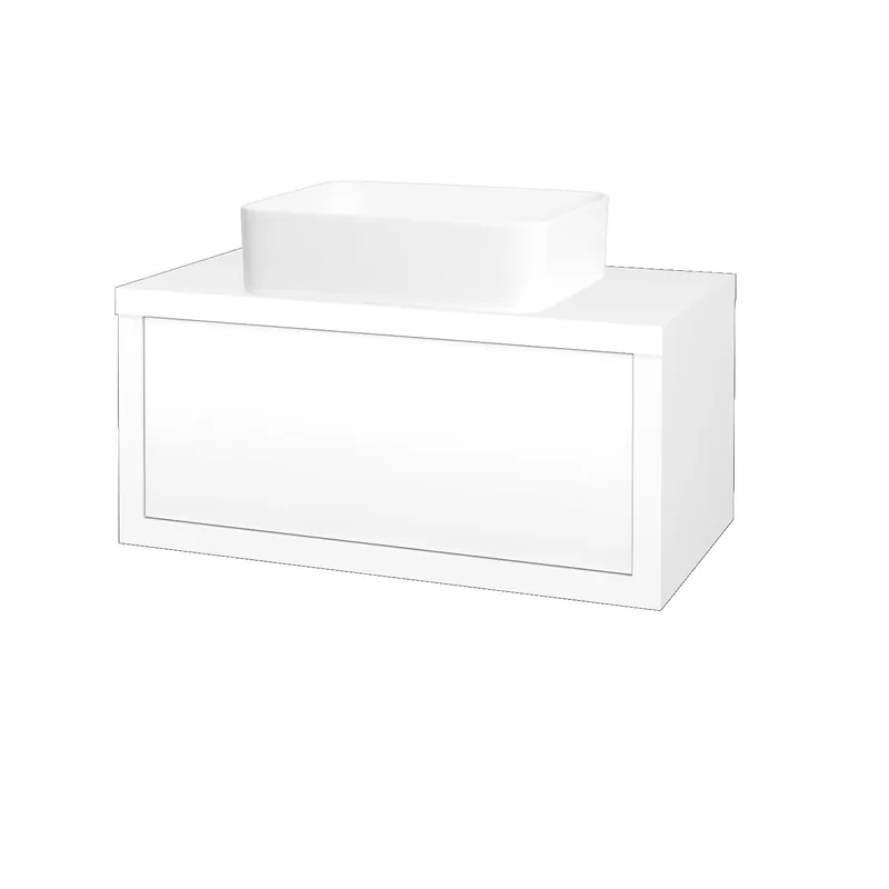 Bestseller Storm SZZ 80 - skříňka s umyvadlem Joy 80 cm, závěsná, CS II (STO098 SZZ 080 CS II)