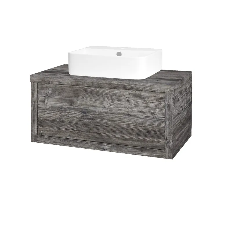 Koop Online Storm SZZ 80 - skříňka s umyvadlem Joy 3 80 cm, závěsná, CS I (STO103 SZZ 080 CS I)