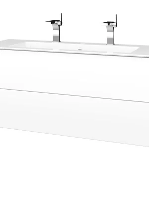 Direct Beschikbaar Variante SZZ2 120 - skříňka s umyvadlem Pura 120 cm, 2 zásuvky, závěsná, CS II (VAR121 SZZ2 120 CS II)