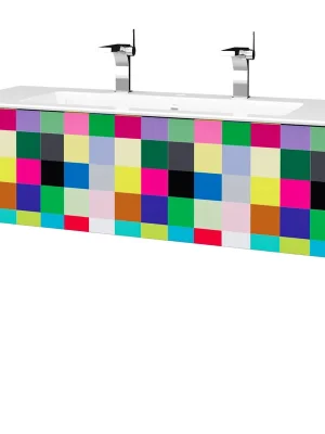 Variante SZZ 120 - skříňka s umyvadlem Pura 120 cm, 1 zásuvka, závěsná, CS III (VAR121 SZZ 120 CS III) Gratis Retour