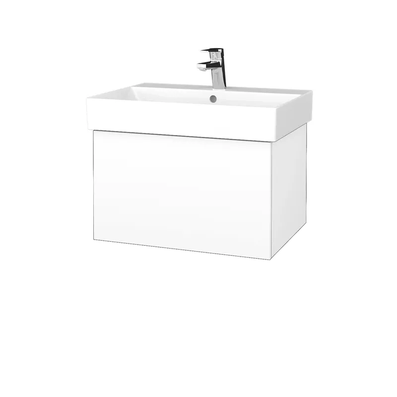 Variante SZZ 60 - skříňka s umyvadlem Glance 60 cm, 1 zásuvka, závěsná, CS II (VAR115 SZZ 060 CS II) Hete Deal