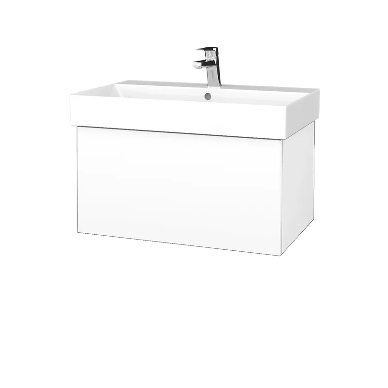 Variante SZZ 70 - skříňka s umyvadlem Glance 70 cm, 1 zásuvka, závěsná, CS II (VAR116 SZZ 070 CS II) Dagaanbieding