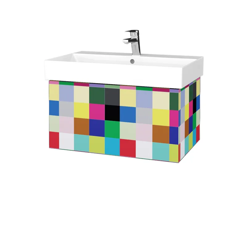 Betaalbaar Variante SZZ 70 - skříňka s umyvadlem Glance 70 cm, 1 zásuvka, závěsná, CS III (VAR116 SZZ 070 CS III)