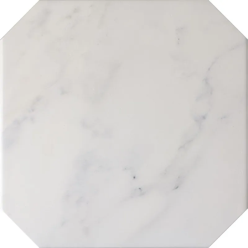 Octagon Mármol Blanco mate - dlaždice osmihran 20x20 bílá (21010) Meest Verkocht