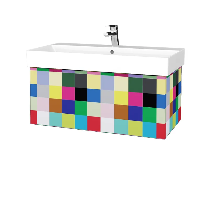 Variante SZZ 85 - skříňka s umyvadlem Glance 85 cm, 1 zásuvka, závěsná, CS III (VAR117 SZZ 085 CS III) Gecertificeerd