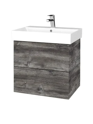 Superprijs Variante SZZ2 60 - skříňka s umyvadlem Glance 60 cm, 2 zásuvky, závěsná, CS I (VAR115 SZZ2 060 CS I)