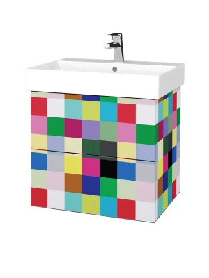 Variante SZZ2 60 - skříňka s umyvadlem Glance 60 cm, 2 zásuvky, závěsná, CS III (VAR115 SZZ2 060 CS III) Shop Nu