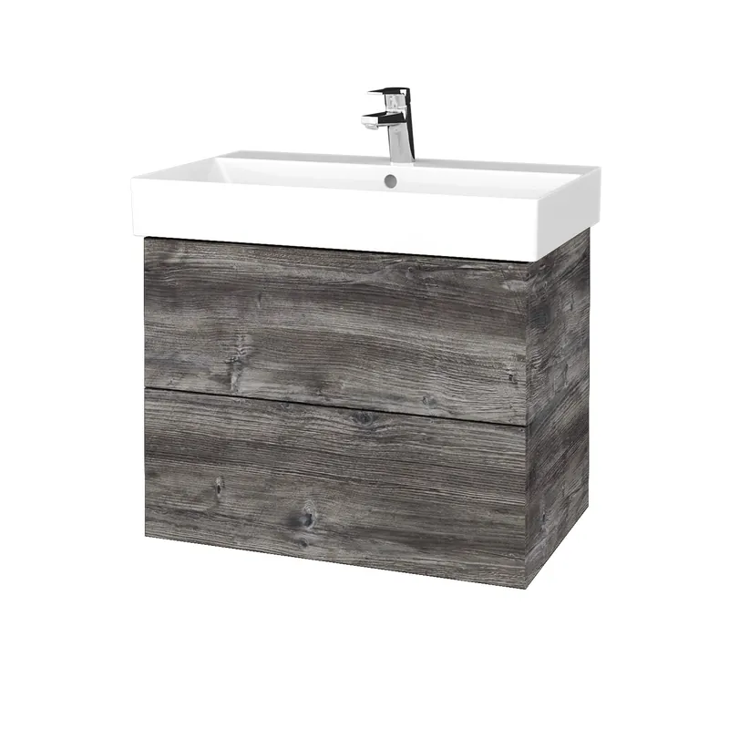 Variante SZZ2 70 - skříňka s umyvadlem Glance 70 cm, 2 zásuvky, závěsná, CS I (VAR116 SZZ2 070 CS I) Speciale Aanbieding