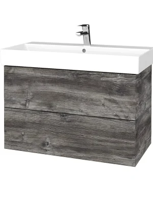 Variante SZZ2 85 - skříňka s umyvadlem Glance 85 cm, 2 zásuvky, závěsná, CS I (VAR117 SZZ2 085 CS I) Lage Prijs
