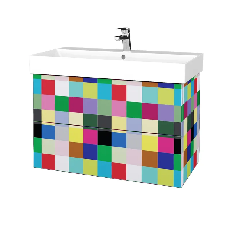 Variante SZZ2 85 - skříňka s umyvadlem Glance 85 cm, 2 zásuvky, závěsná, CS III (VAR117 SZZ2 085 CS III) Beperkt Aanbod