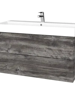 Voordeelprijs Variante SZZ2 100 - skříňka s umyvadlem Glance 100 cm, 2 zásuvky, závěsná, CS I (VAR118 SZZ2 100 CS I)