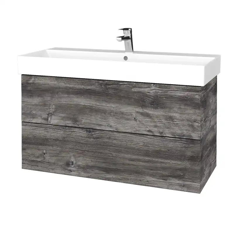 Voordeelprijs Variante SZZ2 100 - skříňka s umyvadlem Glance 100 cm, 2 zásuvky, závěsná, CS I (VAR118 SZZ2 100 CS I)