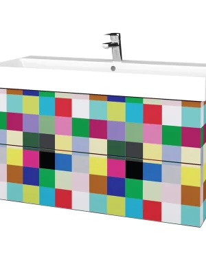 Variante SZZ2 100 - skříňka s umyvadlem Glance 100 cm, 2 zásuvky, závěsná, CS III (VAR118 SZZ2 100 CS III) Voordeelprijs