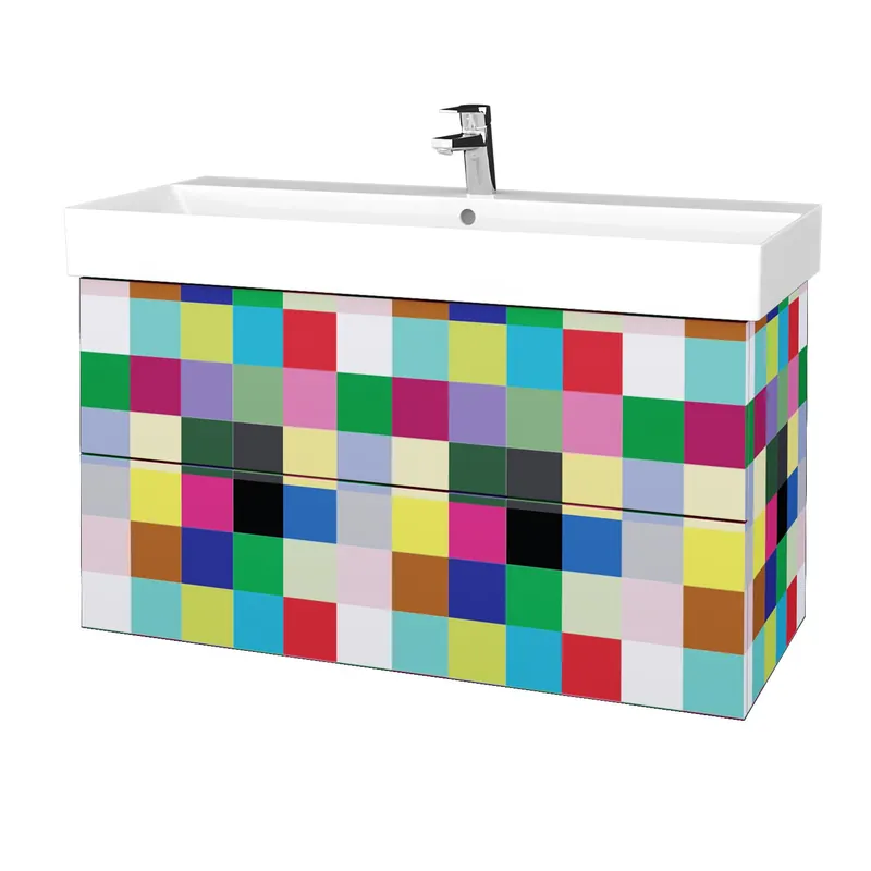 Variante SZZ2 100 - skříňka s umyvadlem Glance 100 cm, 2 zásuvky, závěsná, CS III (VAR118 SZZ2 100 CS III) Voordeelprijs