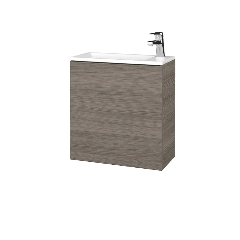 Tijdelijk Beschikbaar Variante SZD 50 - skříňka s umyvadlem Zoom 50 cm, dvířka, závěsná, CS I (VAR111 SZD 050 CS I)
