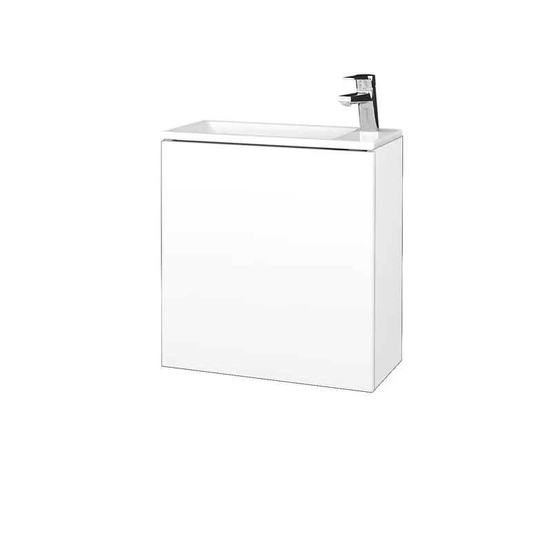 Variante SZD 50 - skříňka s umyvadlem Zoom 50 cm, dvířka, závěsná, CS II (VAR111 SZD 050 CS II) Tijdelijk Beschikbaar