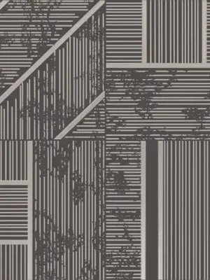 Duo graphite dekor B - obkládačka inzerto 29,8x59,8 šedá (6005429) Tijdelijk Beschikbaar