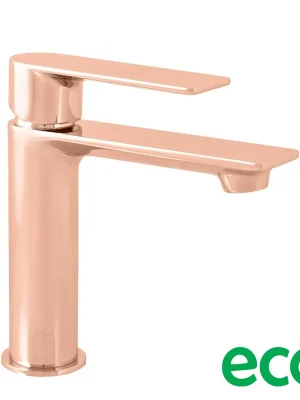 Časově Omezené Nil Vodovodní baterie umyvadlová, výška 162 mm, bez výpusti, zlatá růžová lesklá (NL126.0ZRL)