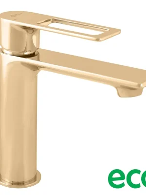 Vysoce Kvalitní Nil Vodovodní baterie umyvadlová, výška 162 mm, bez výpusti, zlatá lesklá (NL226.0Z)