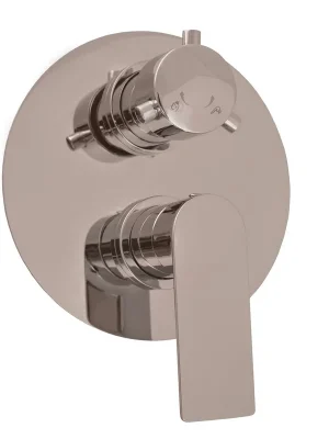 Časově Omezené Nil Vodovodní baterie sprchová vestavěná s přepínačem, metal grey lesklá (NL186KMGL)