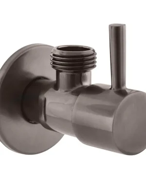 Alleen Vandaag Ventil rohový s keramickým vrškem 1/2x1/2, metal grey kartáčovaná (RV0212MGK)