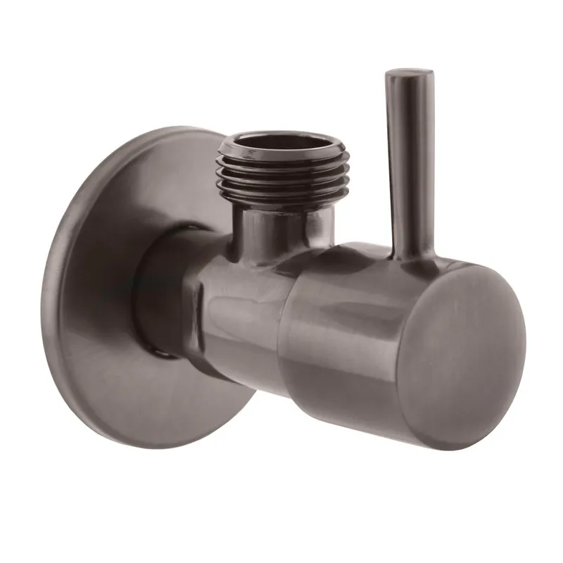 Alleen Vandaag Ventil rohový s keramickým vrškem 1/2x1/2, metal grey kartáčovaná (RV0212MGK)