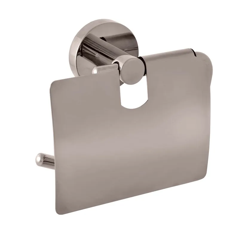 Beste Prijs Držák toaletního papíru s krytem Colorado, metal grey lesklá (COA0400MGL)