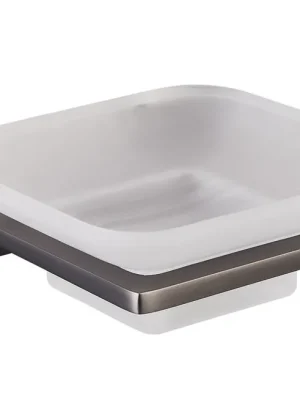 Bezpečná Platba Mýdlenka skleněná Nil, metal grey matná (NLA0300MG)