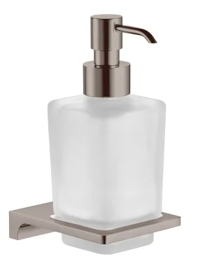 Dávkovač tekutého mýdla sklo Nil, metal grey lesklá (NLA0303MGL) Nejprodávanější