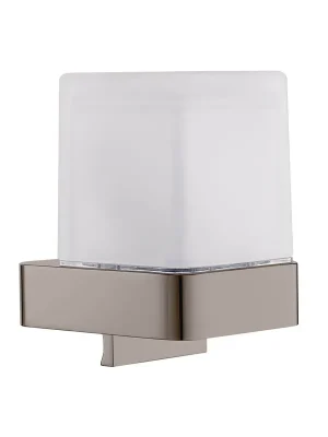 Dávkovač tekutého mýdla sklo Nil, metal grey lesklá (NLA0304MGL) Blesková Nabídka