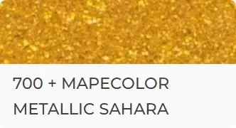 Mapecolor Metallic Sahara - práškový pigment ke smíchání s Kerapoxy Easy Design, kovový efekt (3DM083131) Op = Op