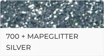 Mapeglitter stříbrná - barevné metalizované glittery ke smíchání s Kerapoxy Easy Design (4GL8111760) Exclusieve Aanbieding