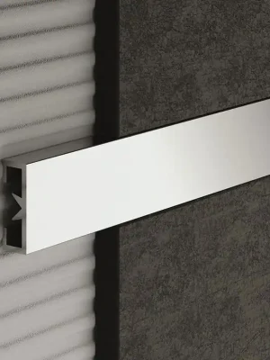 Beste Prijs LDT/25 - listela 25x7, délka 270 cm, hliník, titan leštěný (93268)