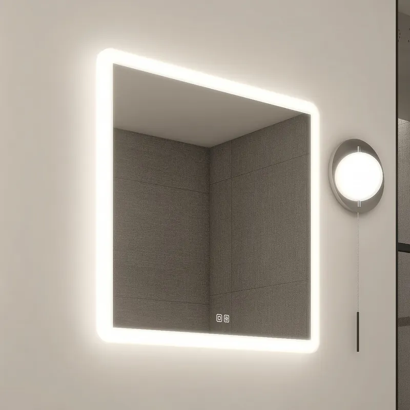 Blesková Nabídka LED zrcadlo 600x600 se dvěma dotykovými senzory (ZP 19066VX)