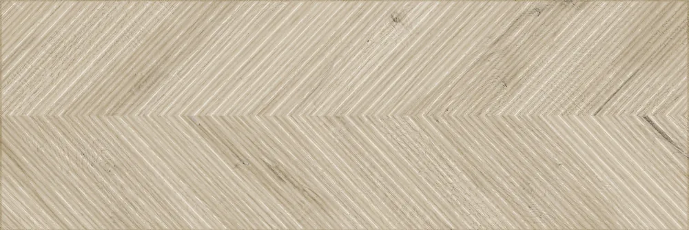 Divedro Cream Chevron Rett. - obkládačka rektifikovaná 30x90 béžová mat (164626) Beperkt Aanbod