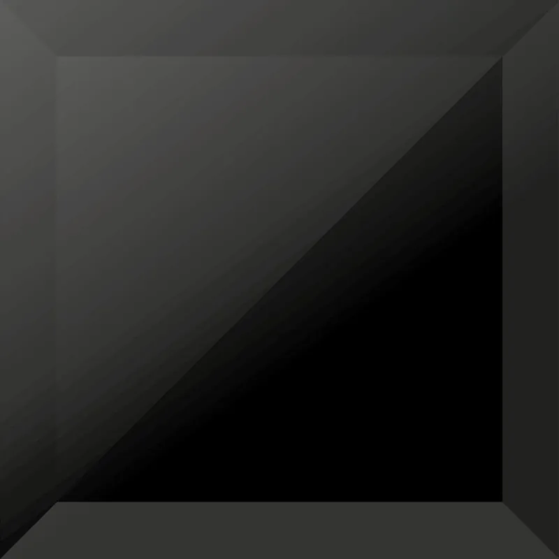 Tijdelijk Beschikbaar Crystal Black Glass - obkládačka inzerto sklo 15x15 černá lesk (164345)