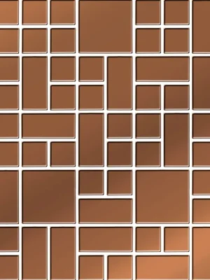 Koop Vandaag Copper Glass Mosaic - obkládačka mozaika sklo 25x25 lesk (164301)